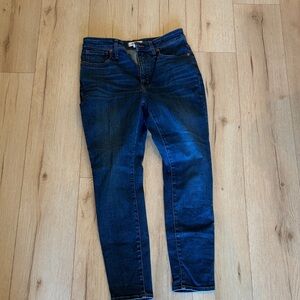 Madewell Dark Blue Skinny Jeans